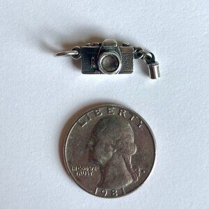James Avery Sterling Silver 35mm Camera and Canister Charm - Pre-Owned